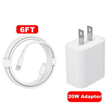 Wholesale 20W PD USB-C Fast Charger Adapter for Iphone 14/13/12/11/XR Pro Max